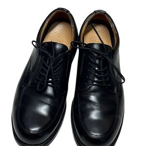 Brand new Stafford Men’s Leather Black Shoes Brady size 11